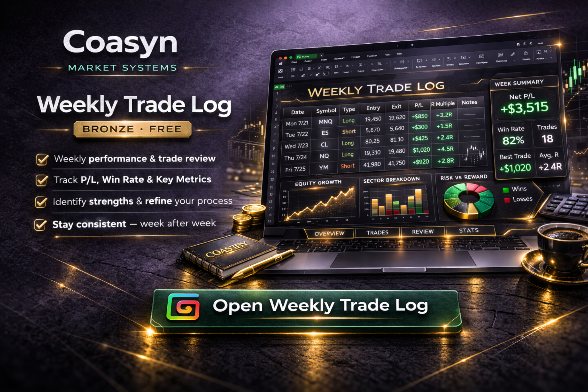 Weekly Trade Journal